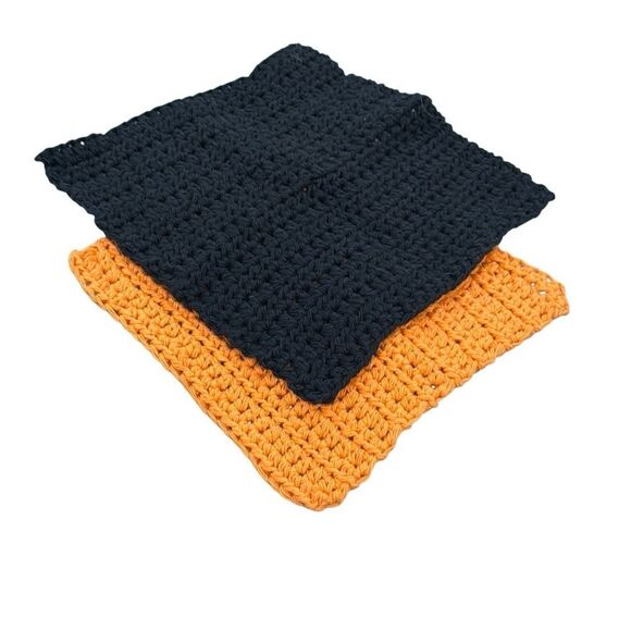 Brand New!! Handmade 100% cotton Washcloth Set - Picture 2 of 5